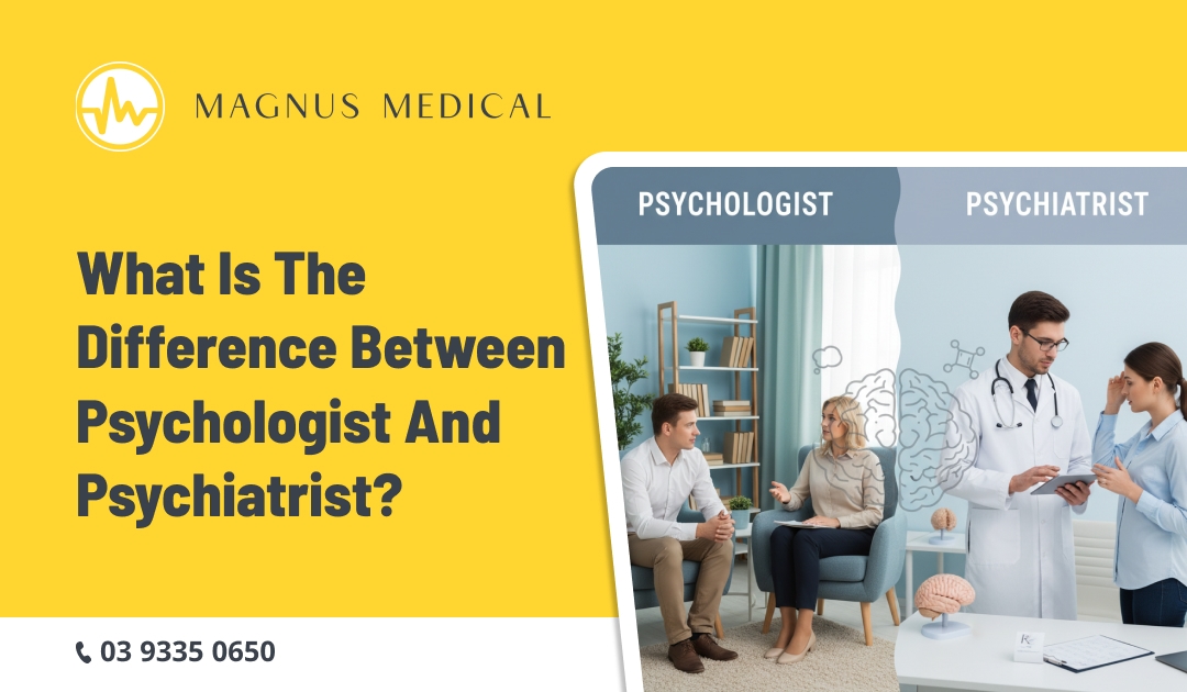 Difference between psychologist and psychiatrist